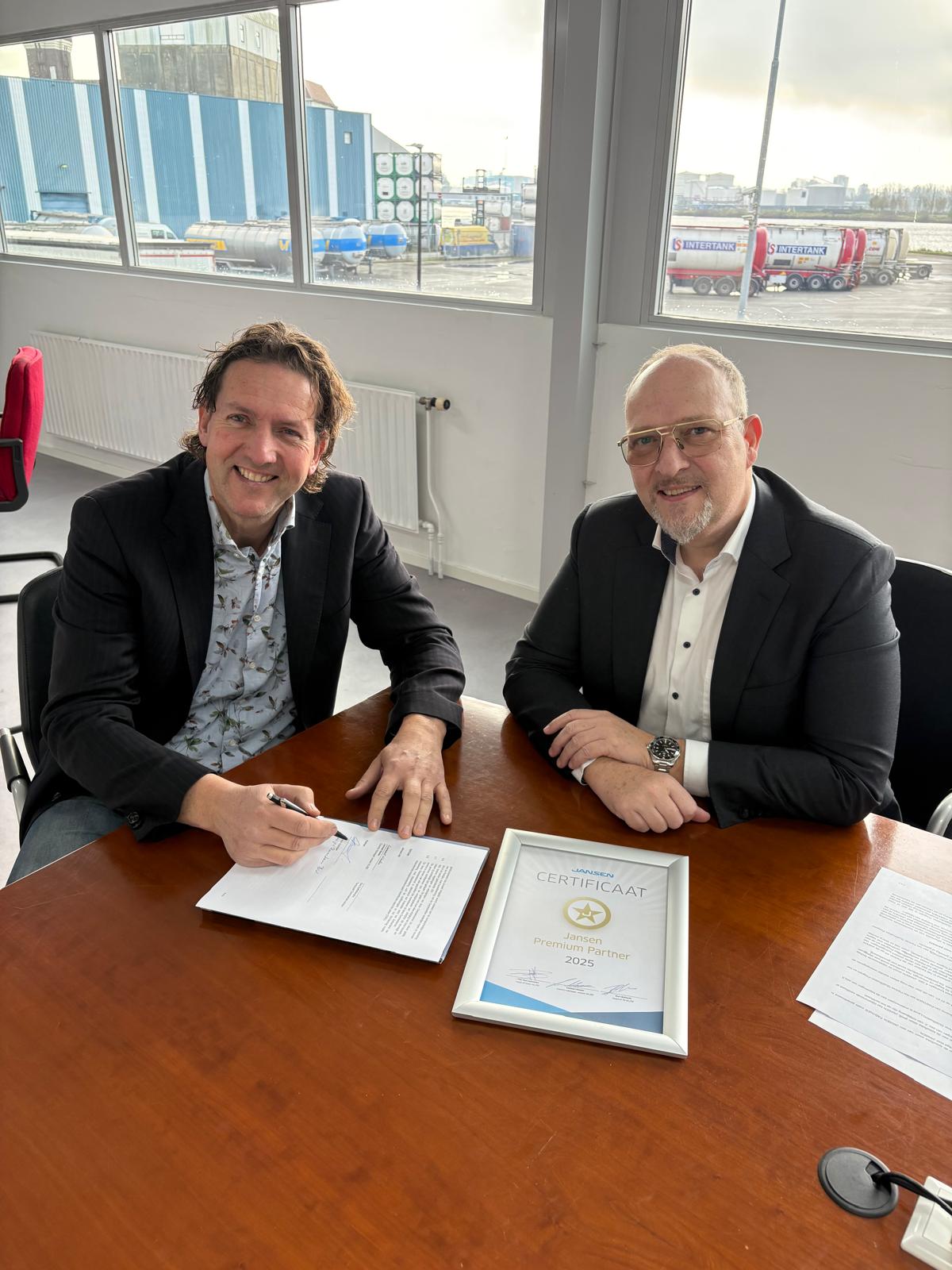 Wij danken Jansen voor het vertrouwen en de ondersteuning.